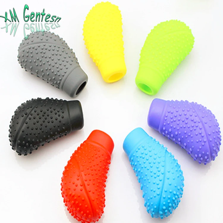 Wholesale Custom  non slip soft silicone auto car gear shift knob cover protector