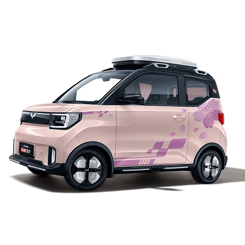 Мини-Электромобиль четырехколесный wuling hongguang miniev gameboy 200 км маленький седан Подержанный автомобиль