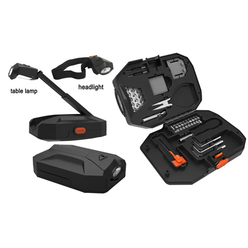 
ST-08 24pc shand tool screwdriver set with Flashlight 