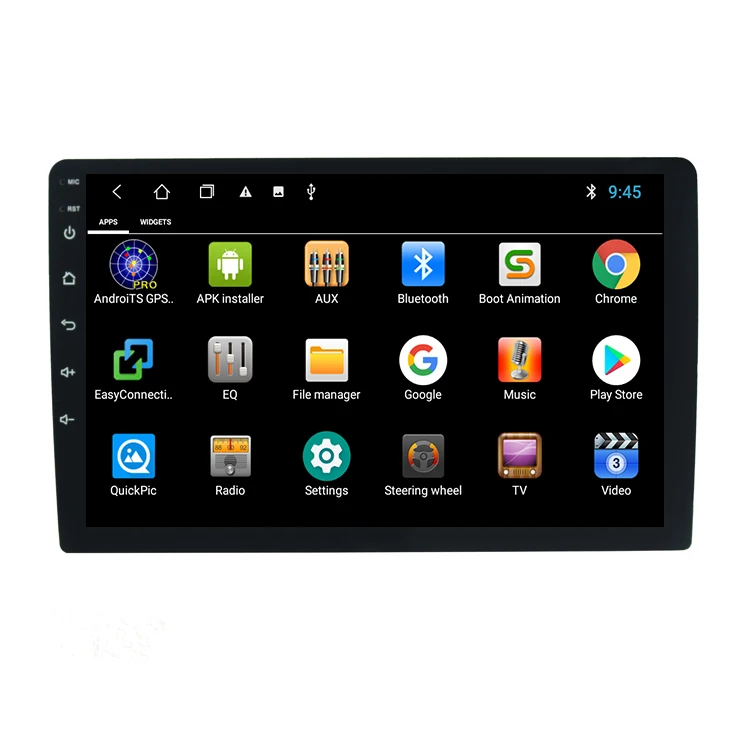 
2 Din Android 9 10 Inch Rearview camera Full Touch Screen Double Din Car DVD Player 1+16 GB with IPS screen 