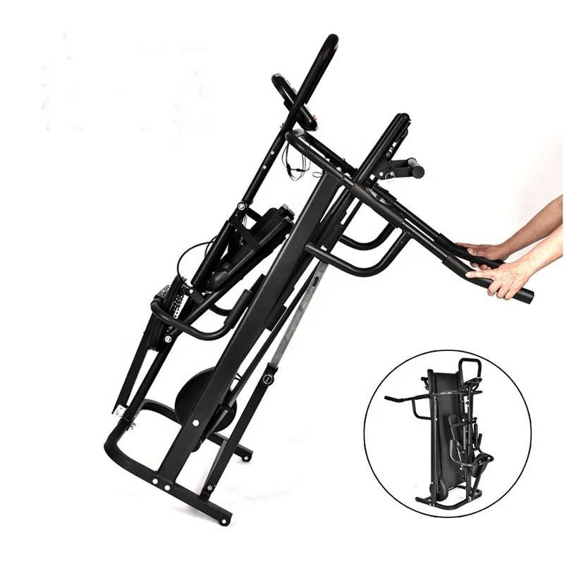 
2021 Hot Sale Home Fitness Factory Price Folding Multifunction Manual Treadmill 