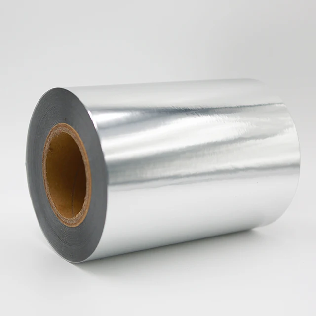 Factory price Customized Silver  Label PET Film Silver PET Sticker