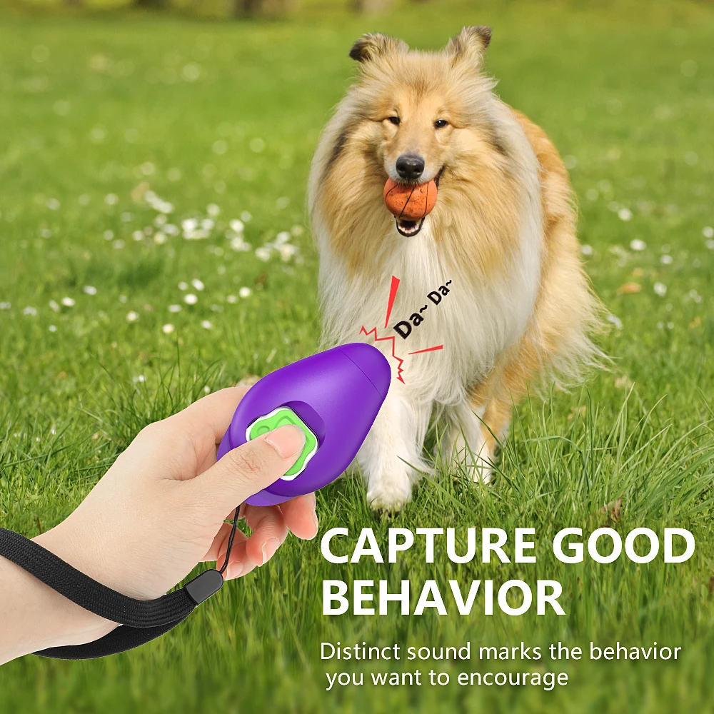 New Upgraded Pet Training Clicker Dog Training Sounder Pet Clicker