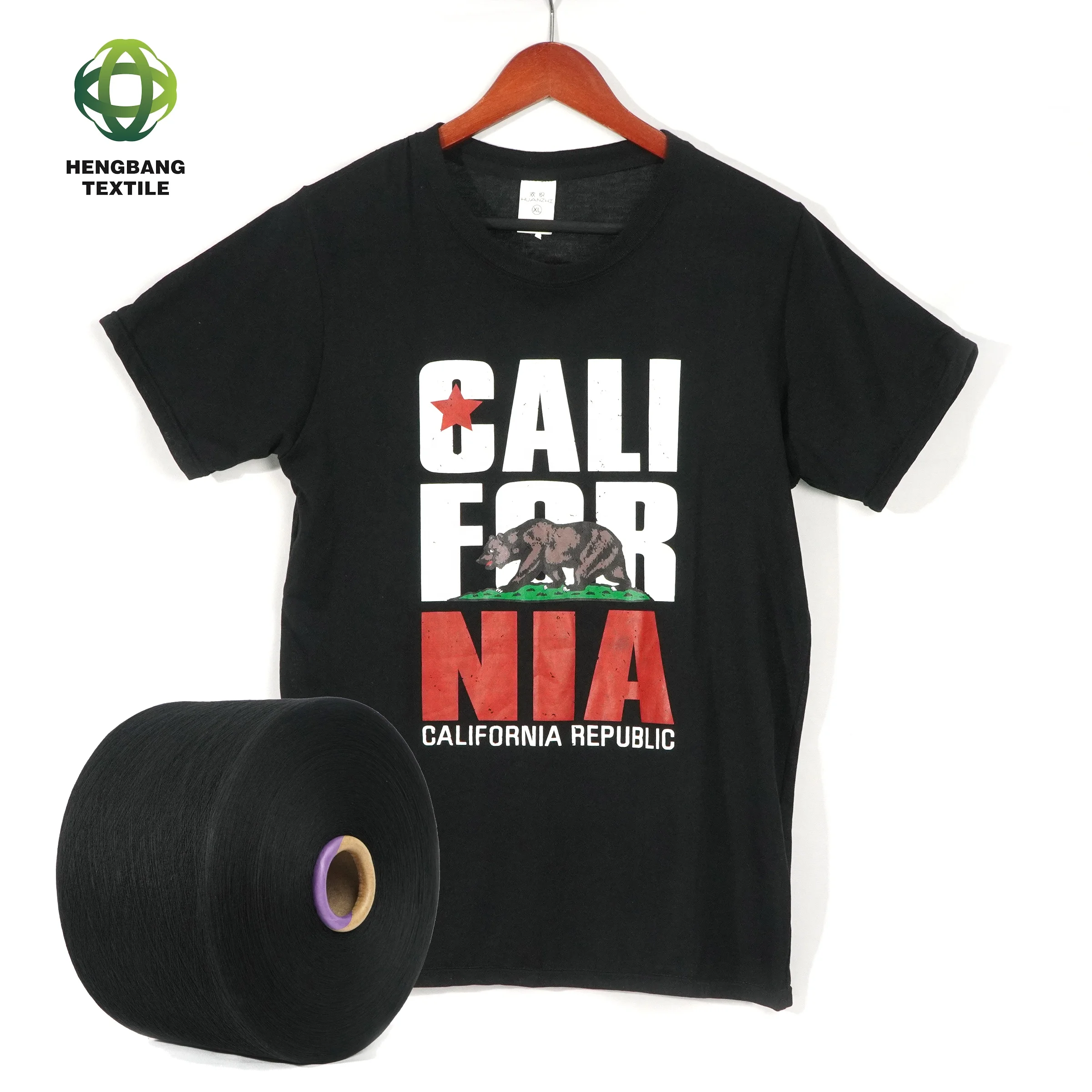 NE6/1 -NE30S recycled/regenerated cotton/polyester blended yarn