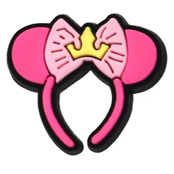 cartoon DISN bow straw topper castle mickey and minnie straw toppers