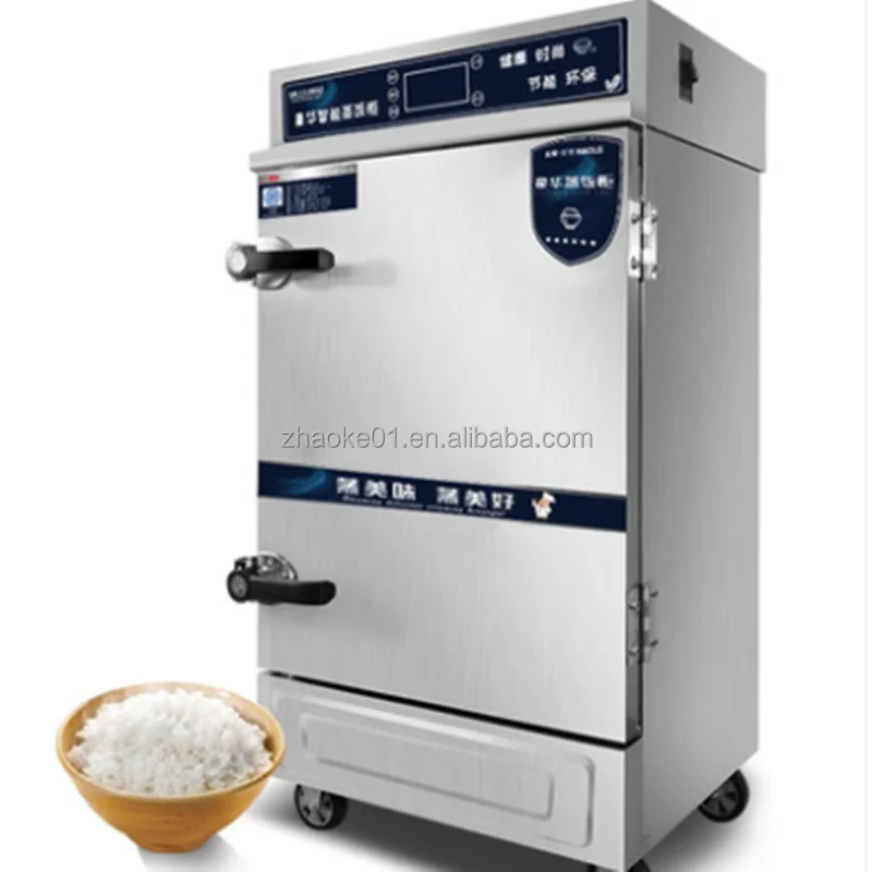 Factory Price Electric Gas Food Steamer Rice Steam Cooking Machine Fish Steamer Cabinet