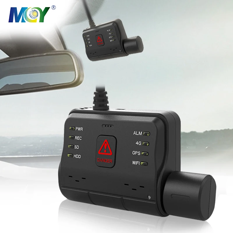 4 Camera 1080P Full HD Front Dashcam School Bus Truck Black Box Car Dash Camera