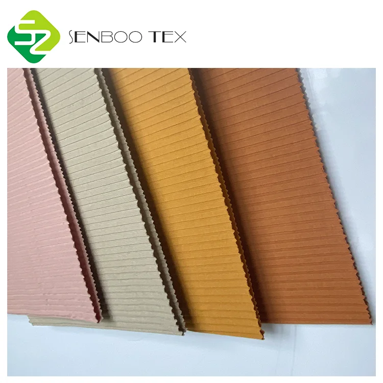 Custom 280gsm Heavyweight 8x4 Rib Knit Fabric 95% Bamboo 5% Spandex for Fall/Winter Baby Sleepwear Accessories-Boys Girls