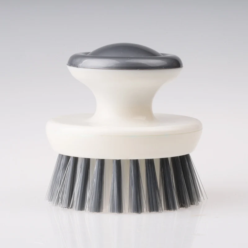 Household Items Bathroom Shoes Scourer Plastic Small Round Scrub Brush Kitchen Cleaning Brush
