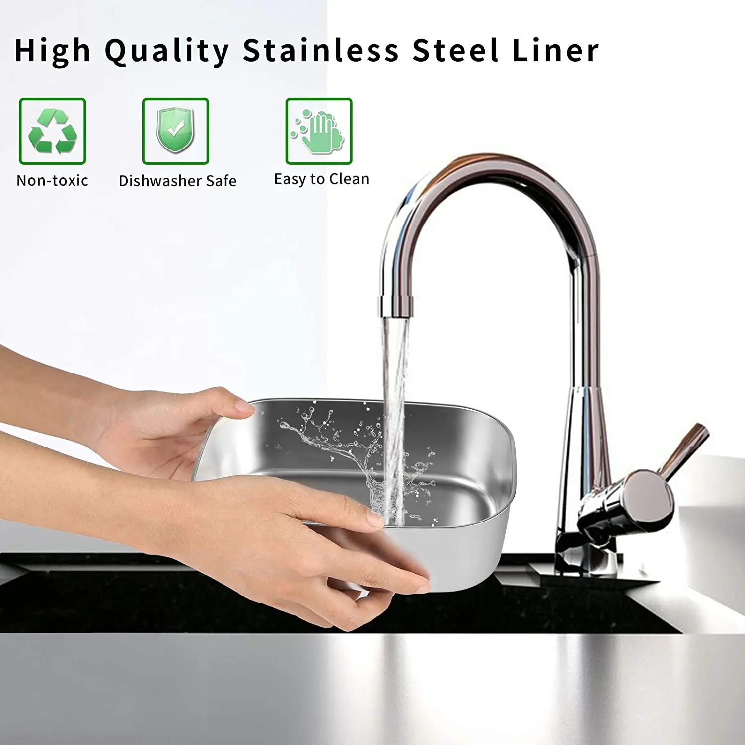 12v/110v Sustainable car portable food warmer heating stainless steel electric lunch box with bag