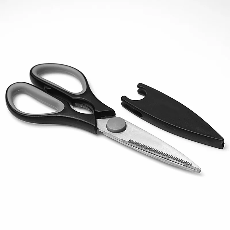 
Heavy Duty Multi Shear Multipurpose Kitchen Food Scissors with Cover for Office Home Cutting 