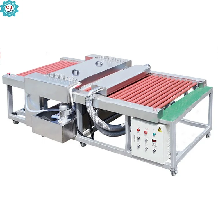 Horizontal Building Glass Cleaning And Drying Washer Automatic industrial Glass Washing Machine