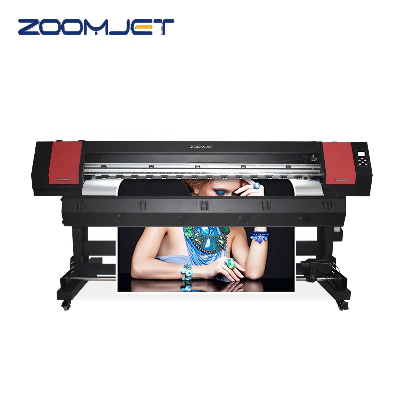 1.8m 1440dpi Dx7/xp600 Single Or Two Heads Printing Machine Vinyl Digital Flex Outdoor Large Format Eco Solvent Printer