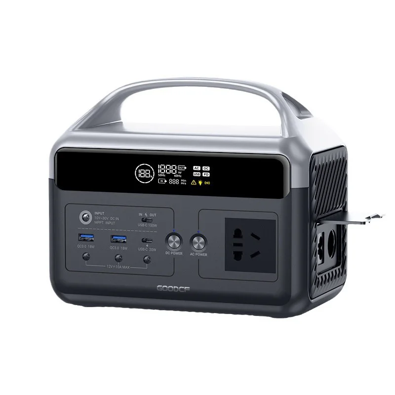 High-power vehicle emergency start energy storage UPS portable large capacity multifunctional outdoor emergency power bank 500W