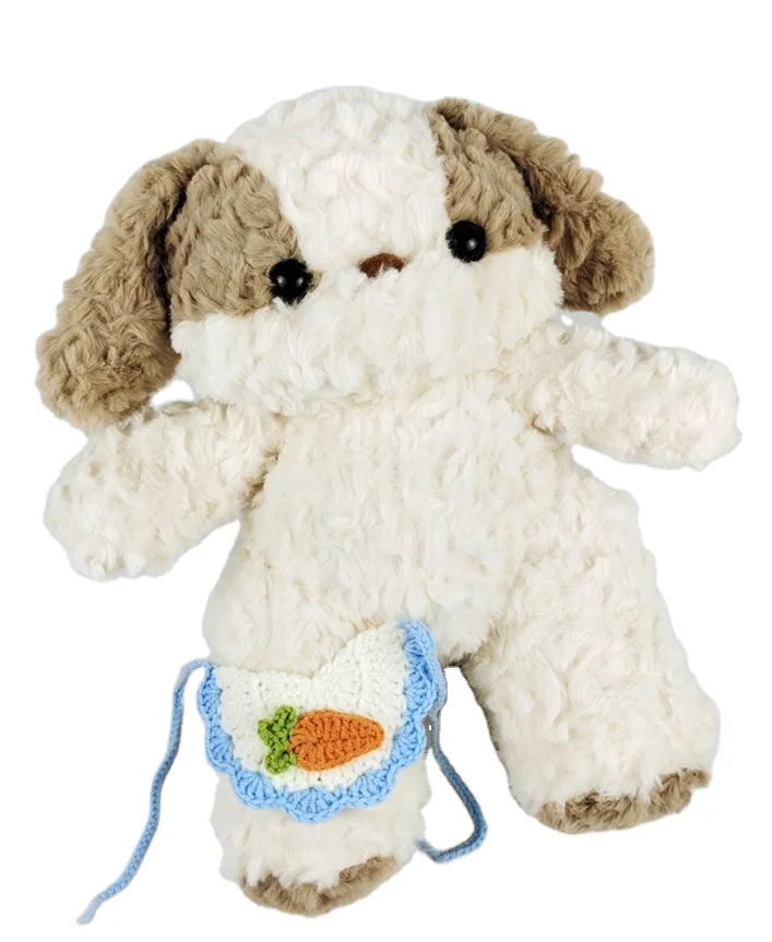 Good night puppy plush toys for children to sleep with doll Scandinavian style dog decorative rag doll girls birthday gift
