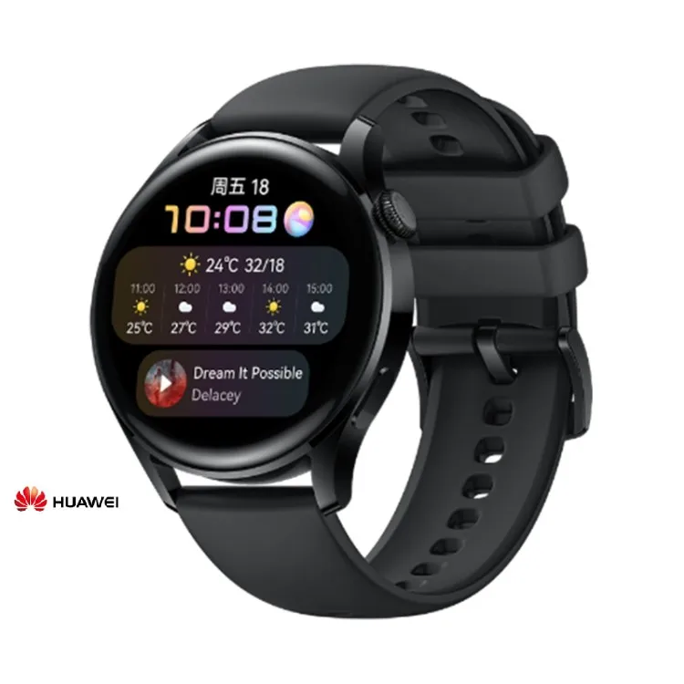 Hot Selling Huawei Watch 3 46mm GLL-AL00 5ATM Waterproof 1.43 inch Support Sleep Monitoring Huawei Smart Watch