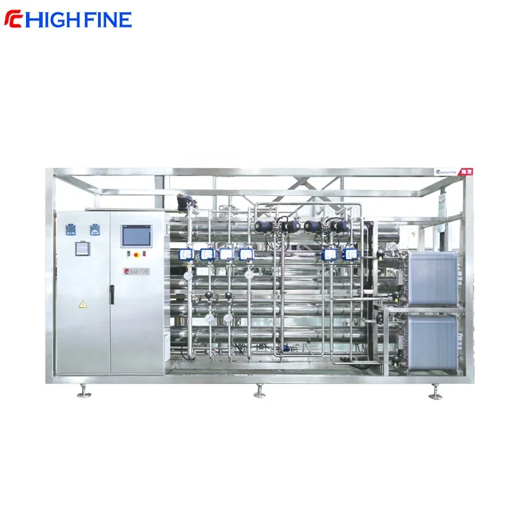 Highfine RO+EDI Purification Water System Support Customization China Water Treatment System Processing Reverse Osmosis Plant