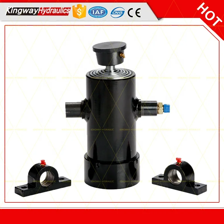 China Manufacture  Telescopic Multi Stages Trailer Hydraulic Cylinder For Tipping Trailer From Kingway Hydraulic