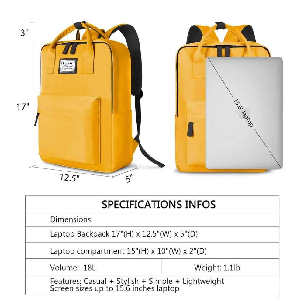 Hot Selling 15.6 Inches  Fashion Cute Laptop Backpack School Bags College Students College Bags For Girls Backpack