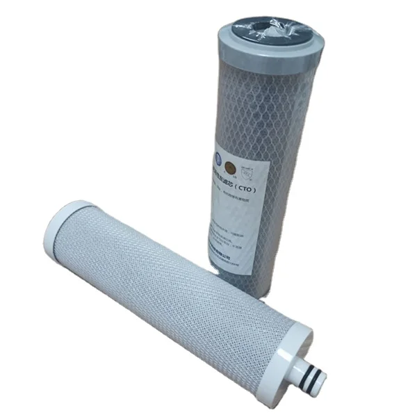 Quick-insertion compound water filter cartridge NSF Certified for home filter