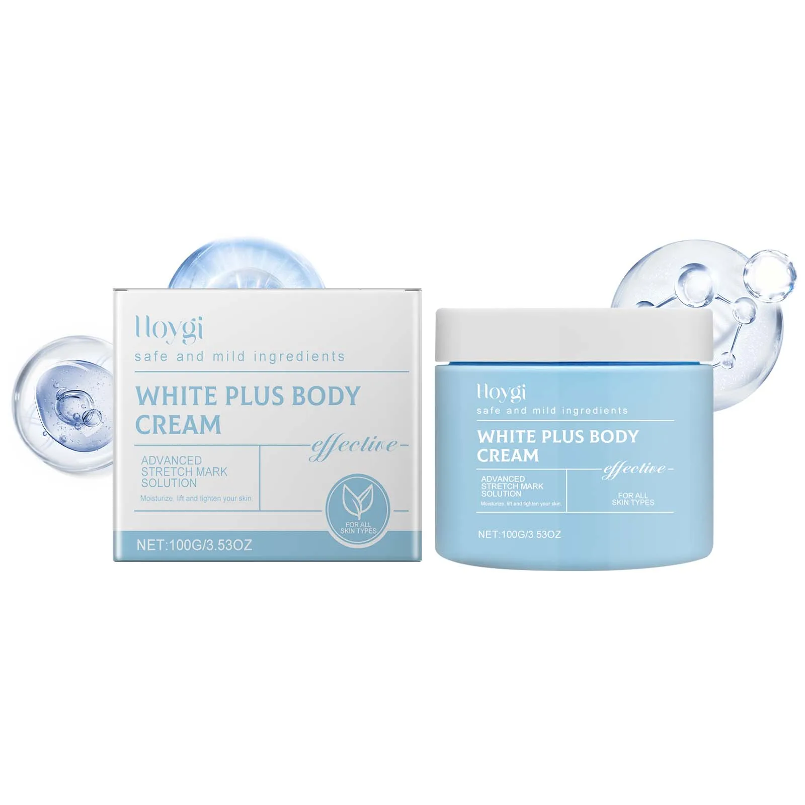 Beauty Product Plastic Bottle Skin Care Natural Plant Squalane Vitamin E  Rejuvenation Moisturizing New Body Lotion