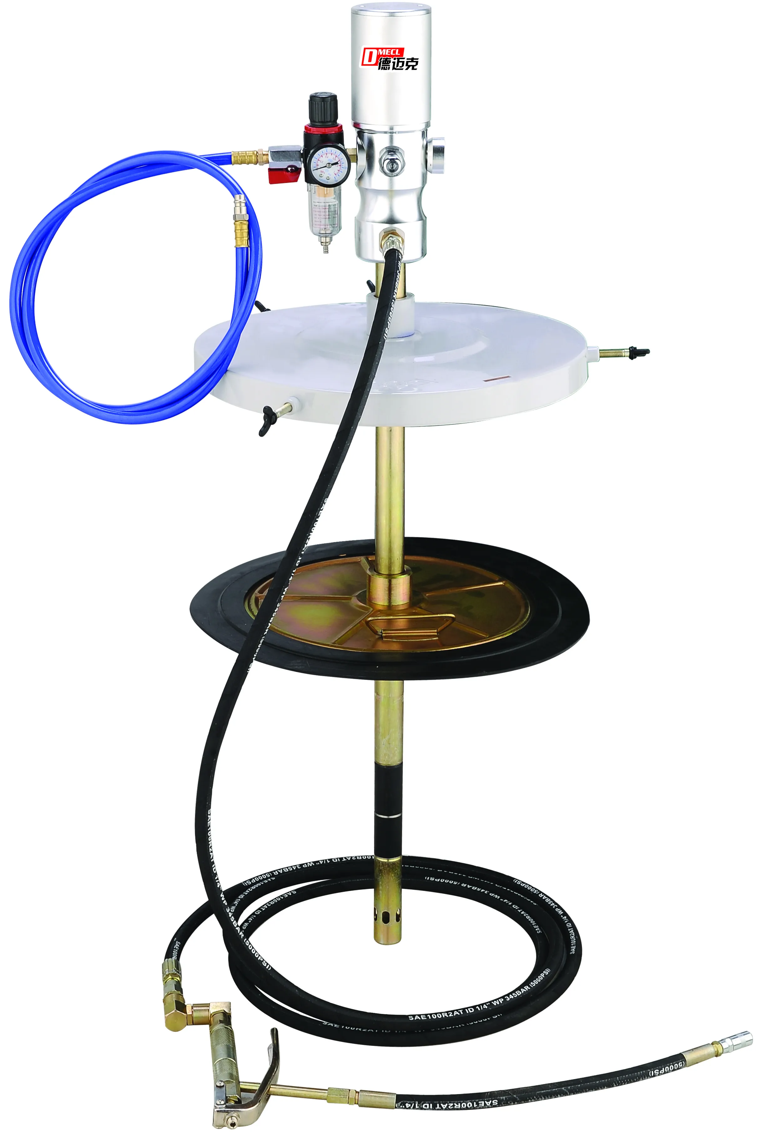 automatic Grease dispensing kits for drum Trolley-mounted lubrication system  grease dispenser kit