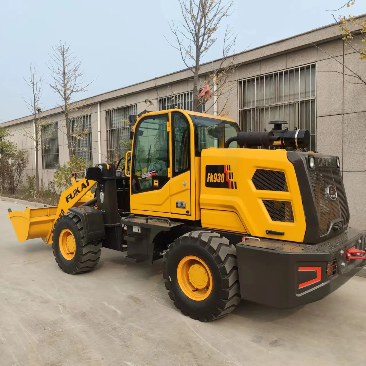 FUKAI китайский известный бренд ZL930 мини фронтальный погрузчик 1 5 тонн YUNNEI двигатель