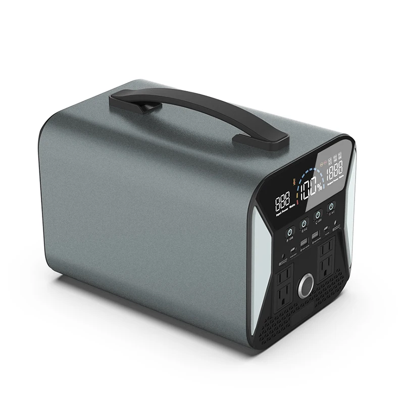 110V 220V Lithium ion Battery Off Grid Portable Solar Power Generator 1000W  Portable Power Station