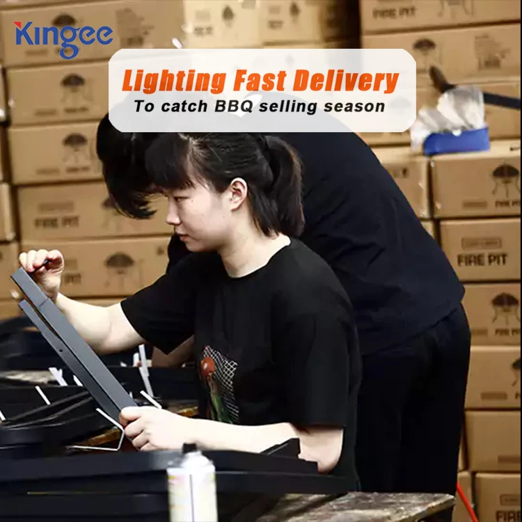 Качественная металлическая складная деревянная костра размером 26 дюймов для внутреннего дворика с грилем для барбекю