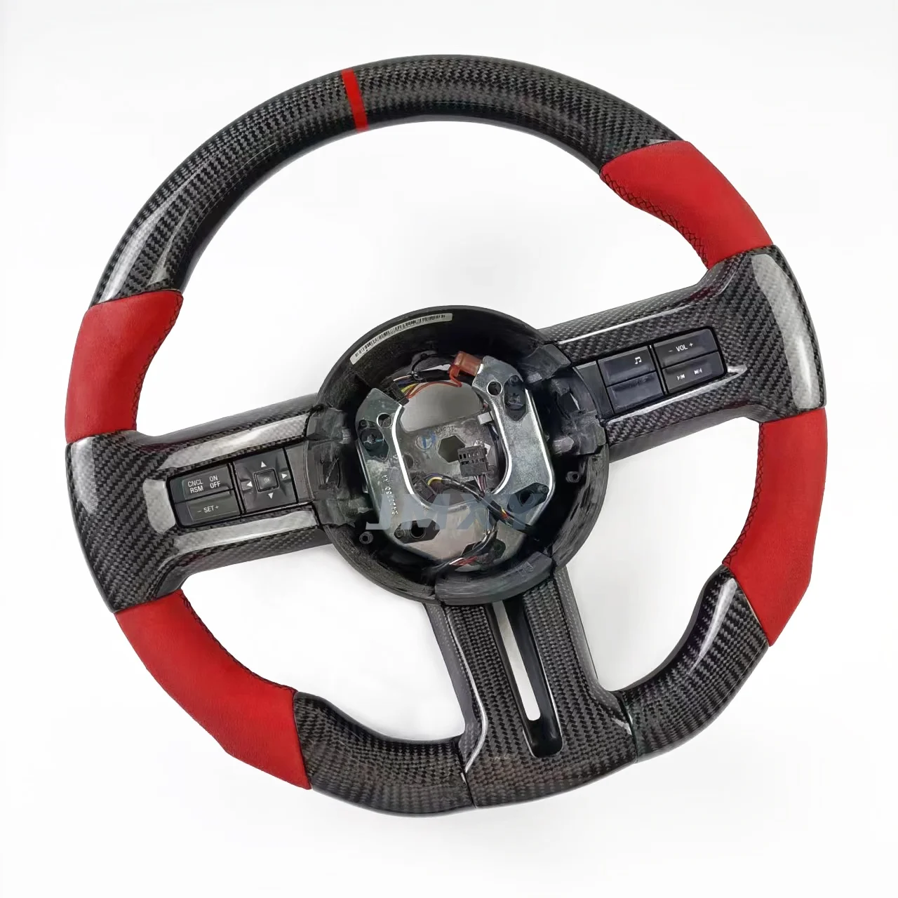 Factory direct sales Mustang carbon fiber steering wheel, suitable for 2010-2014 Ford Mustang steering wheel