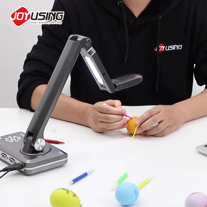 JOYUSING Document Viewer Projector Portable Document Camera Visual Presenter With Hdmi Output For Teachers Visualizer Classroom