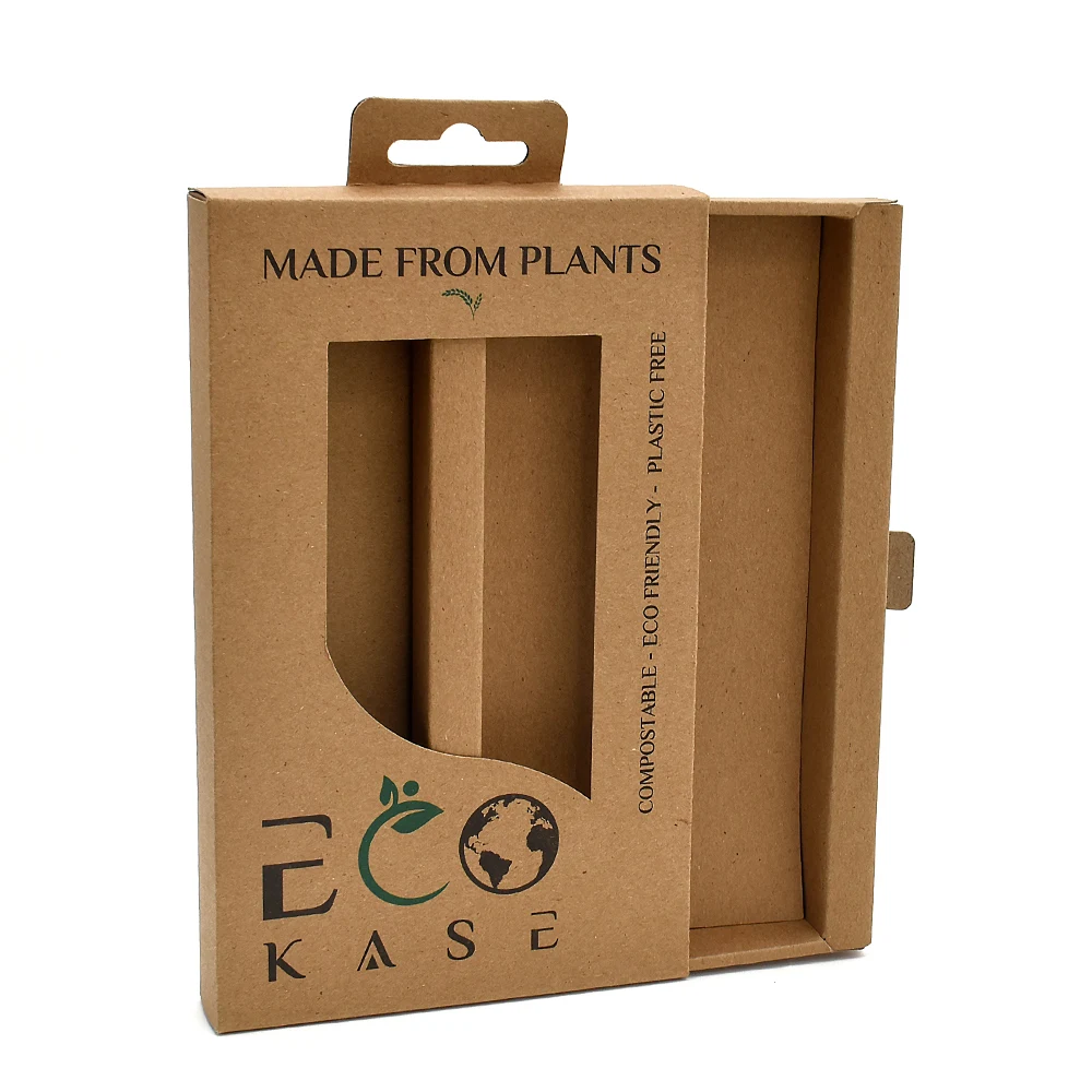 Customized mobile phone toughened film packaging bag Electronic product packaging box with suspension hole