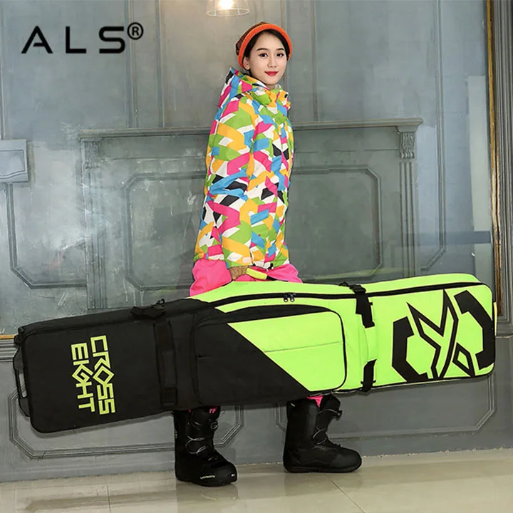 
Professional China Manufacture Custom Trolley Snowboard Bag, Ski Bag With Wheels 