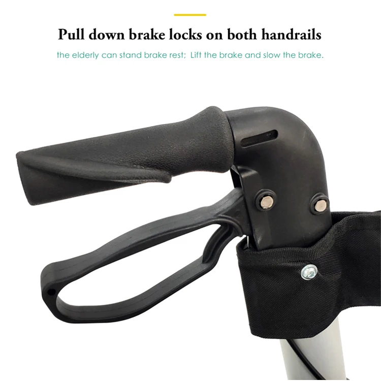 Senyang lightweight aluminium old people elderly walking folding walker rollator