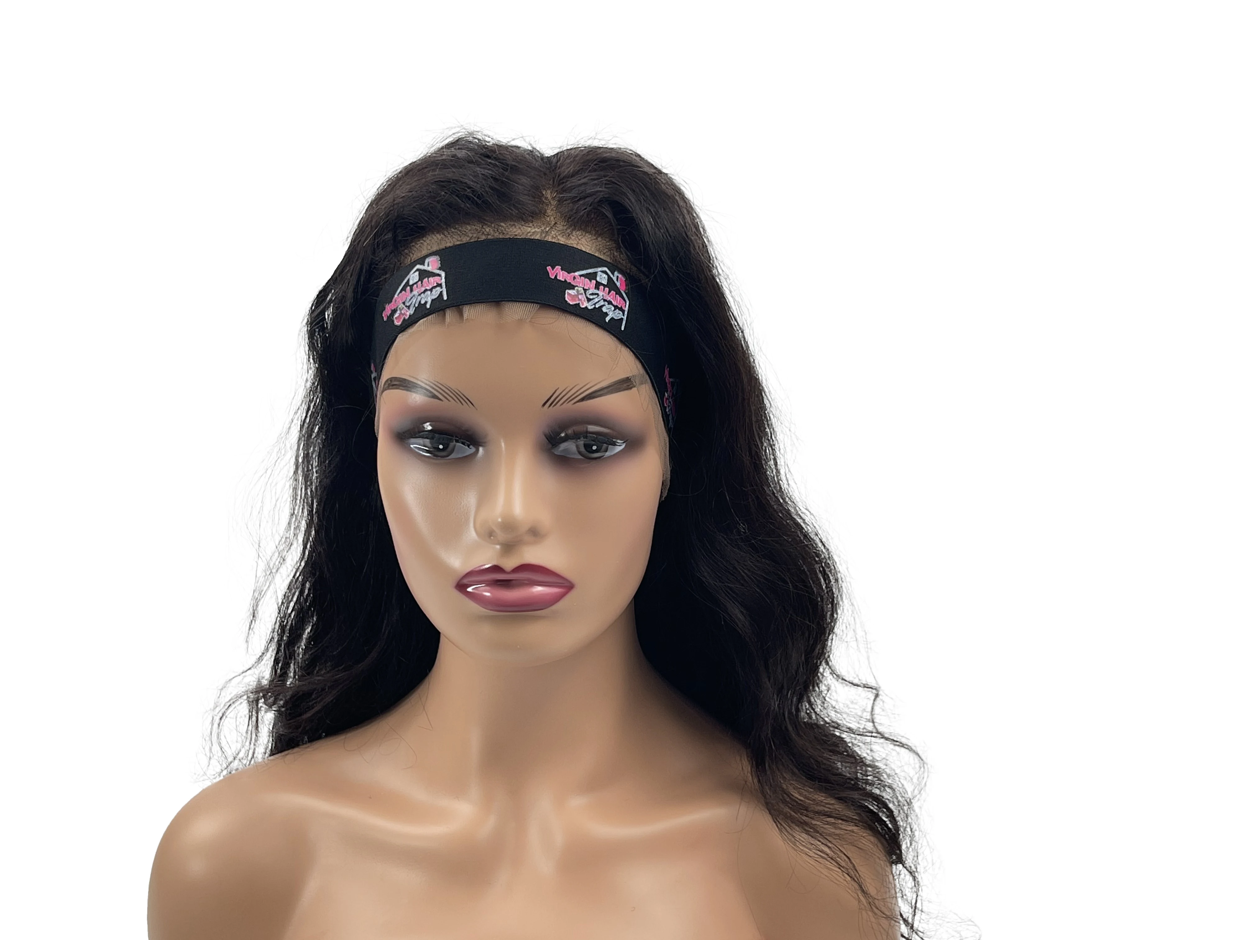 2021 High Quality Custom Edge Slayer Band Elastic Band For Wigs With Hook And Loop Tape,Wig Edge Slayer for hair