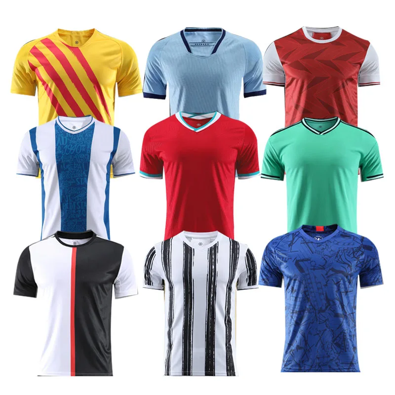 Custom LOGO men football full kits soccer jersey set football jersey shirts soccer uniforms soccer wear for teams
