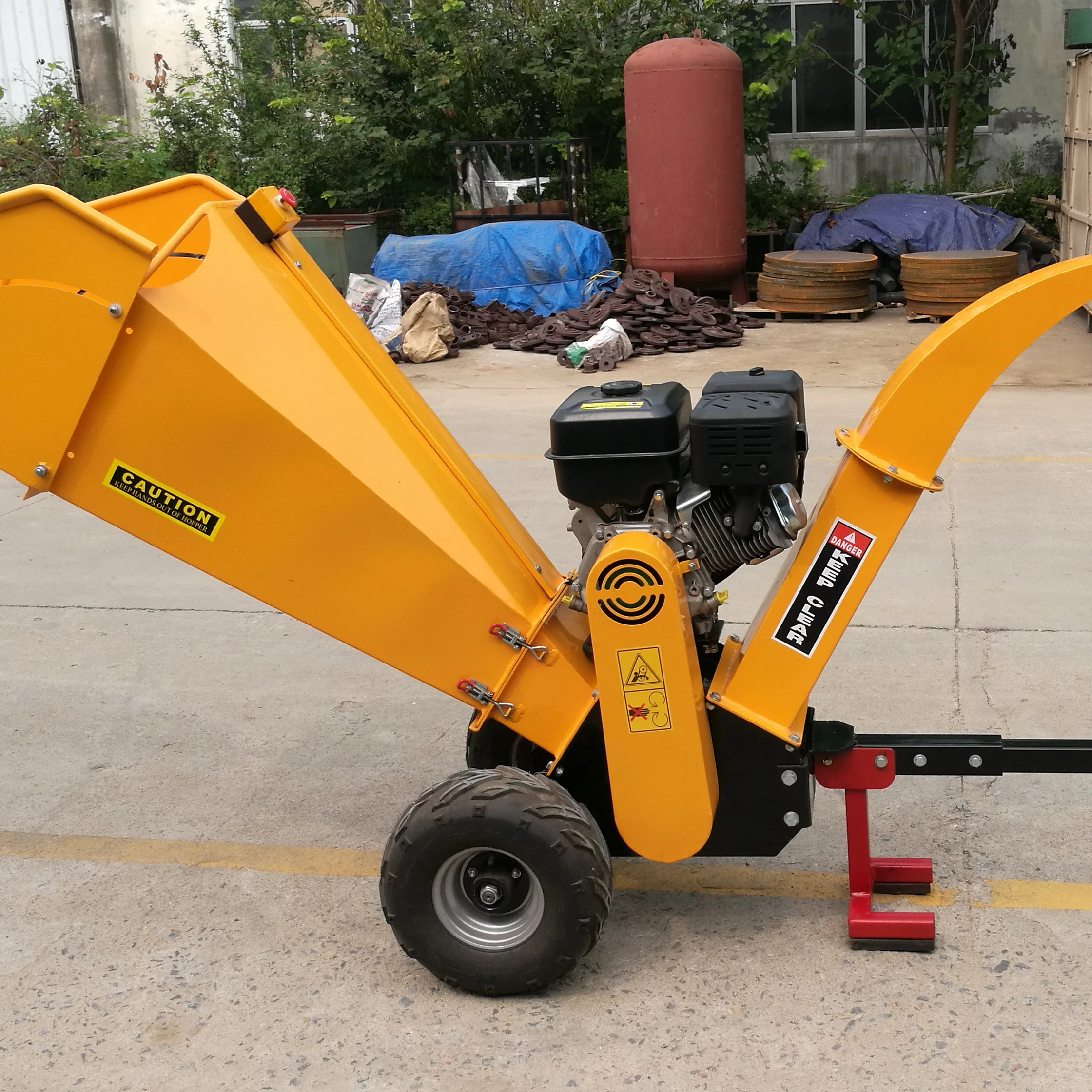 
13hp ATV chipper shdredder with petrol engine 