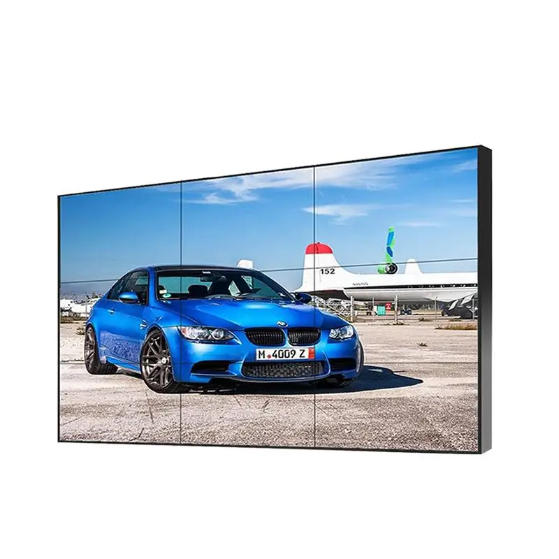 4K DID Display ultra narrow bezel 2x2 screen advertising tv display player digital signage 3x3 Lcd video wall