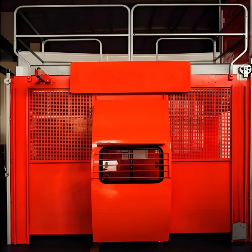 Reliable Electric Construction Hoist/Lifter Core Components-Engine Motor Gear Industrial Sites New/Used Construction Elevator