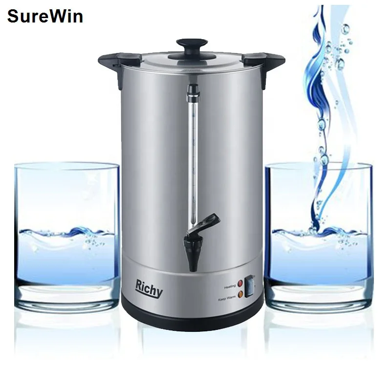 Commercial water boiler 25L stainless steel catering water urn for coffee shop or hotel