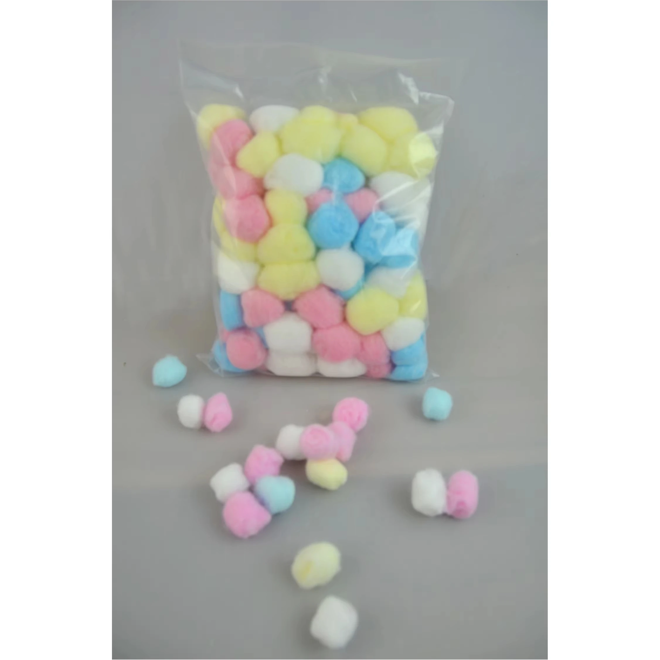 High quality disposable surgical cotton ball with high absorption medical sterile cotton ball