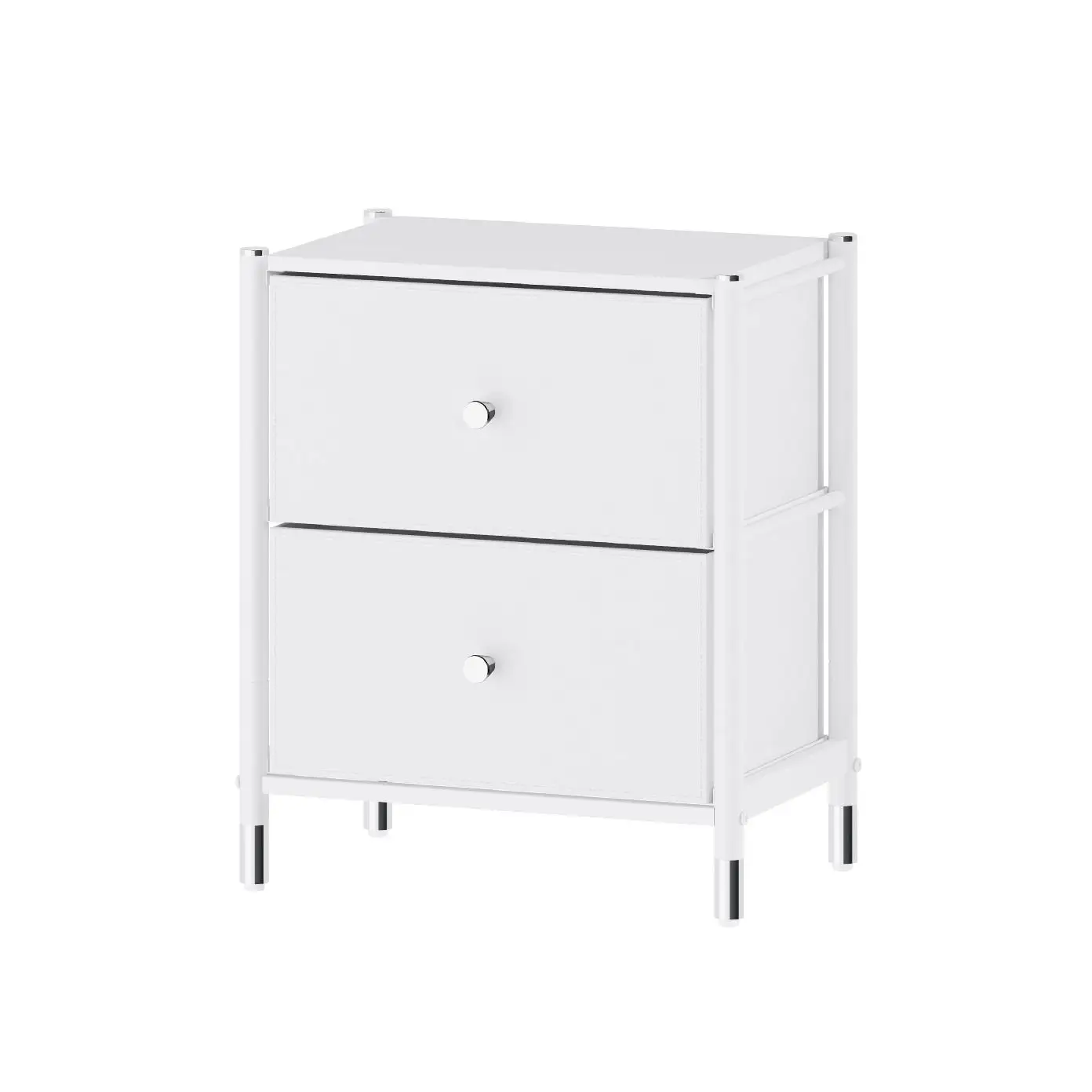 Home Furniture Tv Stand Table With Drawers Organizer Tower Storage Fabric Storage Cabinet