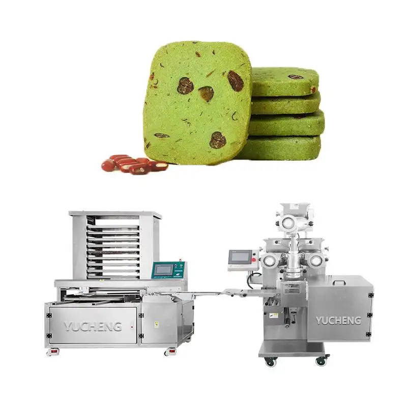 Ice Box Cookies Encrusting Machine Provided 2080 1 Set Fast Food Restaurant Equipment Kibbeh Making Machine for Restaurant 33KW