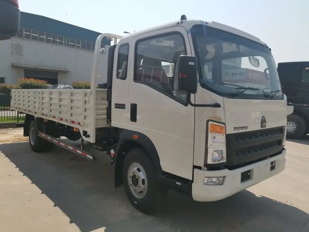10-15 ton Sinotruk HOWO 160HP 4x2 Fence  cargo truck for sale