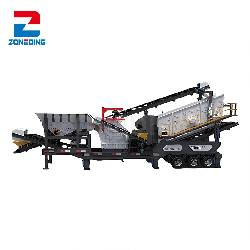 Stone Crusher Basalt Granite Limestone Crushing Plant 100tph Gravel and Screening Machine Stone Crushing Machinery