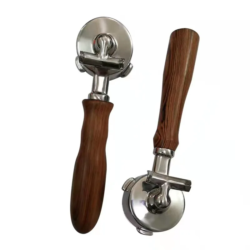 51MM Coffee Accessories Barista Tools Stainless Steel Coffee Portafilter With Bottom For Espresso Coffee Machine