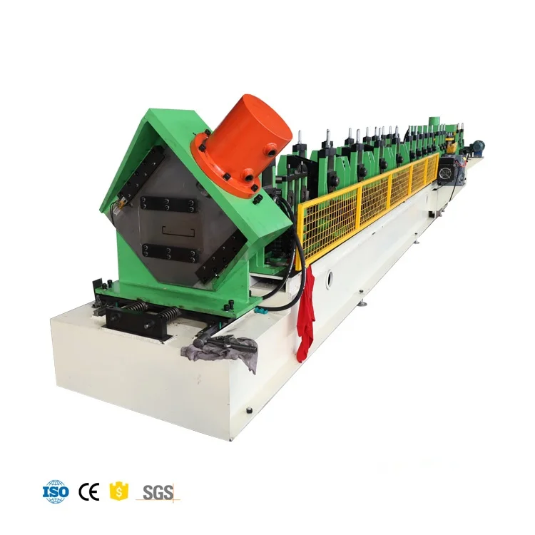 Automatic purlin c channel roll forming machine c purlin machine with gear boxes