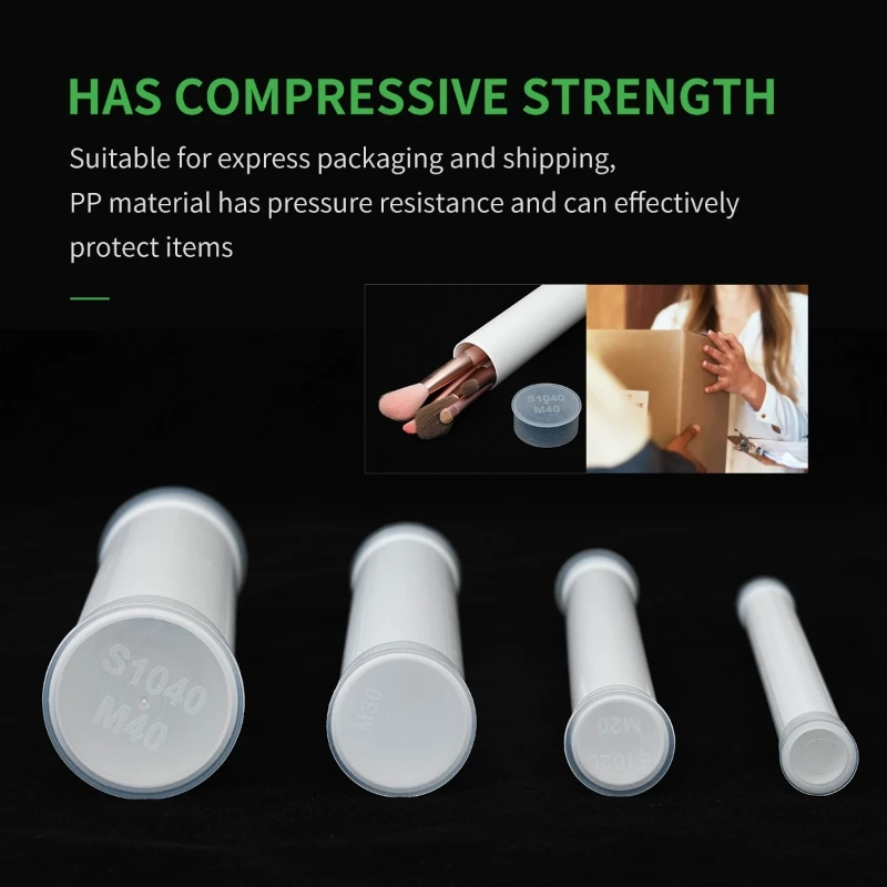 OD35mm Factory wholesale oil painting packaging tube pp plastic tube protection oil painting tube packaging