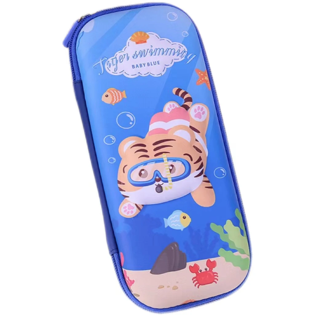 High Quality Factory Wholesale Children 3D  Large Capacity Cute EVA Pencil Case
