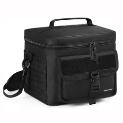Polyester cooler bag insulated Picnic Office Travel Camo Tactical lunch tote Leakproof Polyester cooler bags